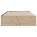 vidaXL Cadru de pat fără saltea/cu sertare, 160x200 cm, lemn masiv pin vidaXL Cadru de pat fără saltea/cu sertare, 160x200 cm, lemn masiv pin