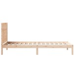 vidaXL Cadru de pat foarte lung fără saltea, 90x220 cm, lemn masiv vidaXL Cadru de pat foarte lung fără saltea, 90x220 cm, lemn masiv