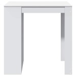 vidaXL Masă de bar, alb, 102x70x103,5 cm, lemn prelucrat vidaXL Masă de bar, alb, 102x70x103,5 cm, lemn prelucrat