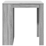 vidaXL Masă de bar, Sonoma gri, 102x70x103,5 cm, lemn prelucrat