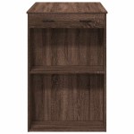 vidaXL Masă de bar, stejar maro, 102x70x103,5 cm, lemn prelucrat
