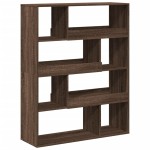 vidaXL Bibliotecă, stejar maro, 100x33x125,5 cm, lemn prelucrat