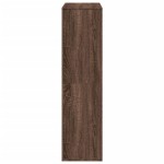 vidaXL Bibliotecă, stejar maro, 100x33x125,5 cm, lemn prelucrat