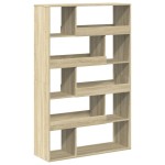vidaXL Bibliotecă, stejar sonoma, 100x33x156,5 cm, lemn prelucrat