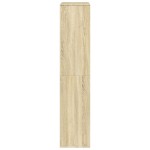 vidaXL Bibliotecă, stejar sonoma, 100x33x156,5 cm, lemn prelucrat