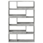vidaXL Bibliotecă, gri beton, 100x33x156,5 cm, lemn prelucrat vidaXL Bibliotecă, gri beton, 100x33x156,5 cm, lemn prelucrat