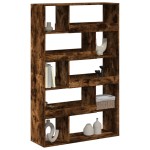 vidaXL Bibliotecă, stejar fumuriu, 100x33x156,5 cm, lemn prelucrat