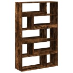 vidaXL Bibliotecă, stejar fumuriu, 100x33x156,5 cm, lemn prelucrat