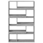 vidaXL Bibliotecă, gri sonoma, 100x33x156,5 cm, lemn prelucrat vidaXL Bibliotecă, gri sonoma, 100x33x156,5 cm, lemn prelucrat
