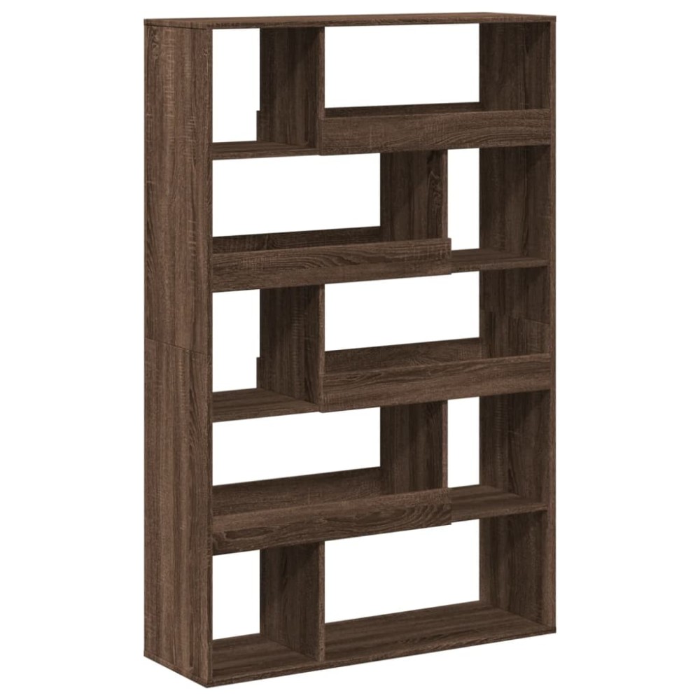 vidaXL Bibliotecă, stejar maro, 100x33x156,5 cm, lemn prelucrat