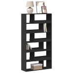 vidaXL Bibliotecă, negru, 100x33x187,5 cm, lemn prelucrat vidaXL Bibliotecă, negru, 100x33x187,5 cm, lemn prelucrat