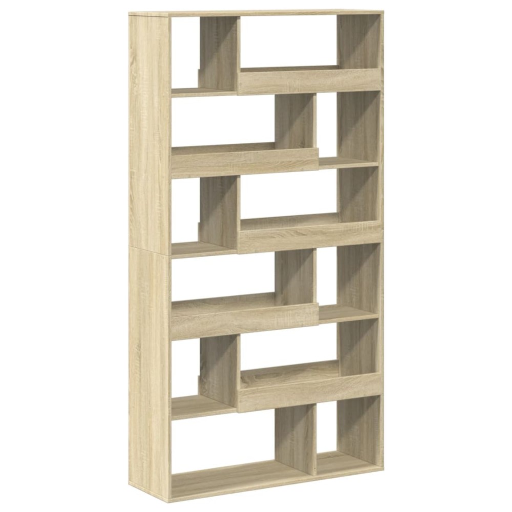 vidaXL Bibliotecă, stejar sonoma, 100x33x187,5 cm, lemn prelucrat