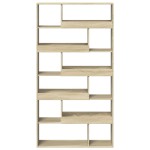 vidaXL Bibliotecă, stejar sonoma, 100x33x187,5 cm, lemn prelucrat vidaXL Bibliotecă, stejar sonoma, 100x33x187,5 cm, lemn prelucrat