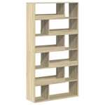 vidaXL Bibliotecă, stejar sonoma, 100x33x187,5 cm, lemn prelucrat vidaXL Bibliotecă, stejar sonoma, 100x33x187,5 cm, lemn prelucrat