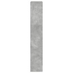 vidaXL Bibliotecă, gri beton, 100x33x187,5 cm, lemn prelucrat vidaXL Bibliotecă, gri beton, 100x33x187,5 cm, lemn prelucrat