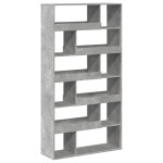 vidaXL Bibliotecă, gri beton, 100x33x187,5 cm, lemn prelucrat vidaXL Bibliotecă, gri beton, 100x33x187,5 cm, lemn prelucrat