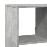 vidaXL Bibliotecă, gri beton, 100x33x187,5 cm, lemn prelucrat vidaXL Bibliotecă, gri beton, 100x33x187,5 cm, lemn prelucrat