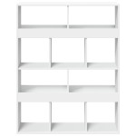 vidaXL Bibliotecă, alb, 100x33x125,5 cm, lemn prelucrat vidaXL Bibliotecă, alb, 100x33x125,5 cm, lemn prelucrat