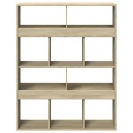 vidaXL Bibliotecă, stejar sonoma, 100x33x125,5 cm, lemn prelucrat vidaXL Bibliotecă, stejar sonoma, 100x33x125,5 cm, lemn prelucrat