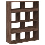 vidaXL Bibliotecă, stejar maro, 100x33x125,5 cm, lemn prelucrat