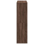 vidaXL Bibliotecă, stejar maro, 100x33x125,5 cm, lemn prelucrat
