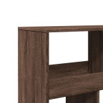 vidaXL Bibliotecă, stejar maro, 100x33x125,5 cm, lemn prelucrat