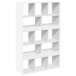 vidaXL Bibliotecă, alb, 100x33x156,5 cm, lemn prelucrat vidaXL Bibliotecă, alb, 100x33x156,5 cm, lemn prelucrat