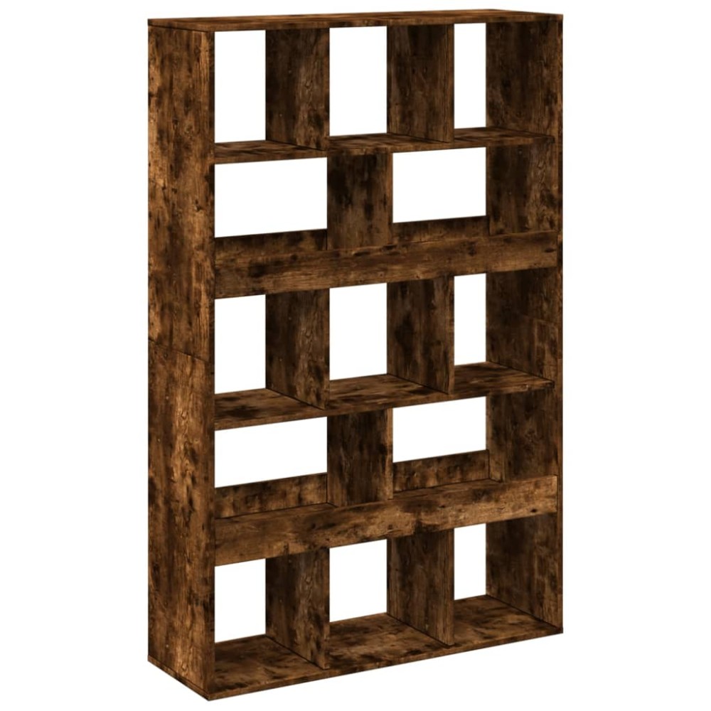 vidaXL Bibliotecă, stejar fumuriu, 100x33x156,5 cm, lemn prelucrat
