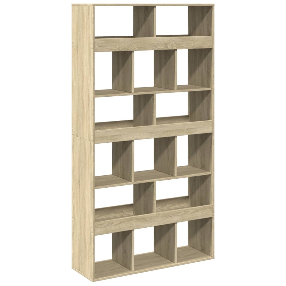 vidaXL Bibliotecă, stejar sonoma, 100x33x187,5 cm, lemn prelucrat