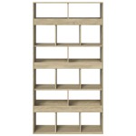 vidaXL Bibliotecă, stejar sonoma, 100x33x187,5 cm, lemn prelucrat vidaXL Bibliotecă, stejar sonoma, 100x33x187,5 cm, lemn prelucrat