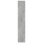 vidaXL Bibliotecă, gri beton, 100x33x187,5 cm, lemn prelucrat vidaXL Bibliotecă, gri beton, 100x33x187,5 cm, lemn prelucrat