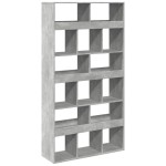 vidaXL Bibliotecă, gri beton, 100x33x187,5 cm, lemn prelucrat vidaXL Bibliotecă, gri beton, 100x33x187,5 cm, lemn prelucrat