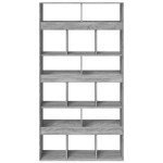 vidaXL Bibliotecă, gri sonoma, 100x33x187,5 cm, lemn prelucrat vidaXL Bibliotecă, gri sonoma, 100x33x187,5 cm, lemn prelucrat