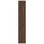 vidaXL Bibliotecă, stejar maro, 100x33x187,5 cm, lemn prelucrat