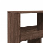 vidaXL Bibliotecă, stejar maro, 100x33x187,5 cm, lemn prelucrat