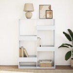 vidaXL Bibliotecă, alb, 100x33x135 cm, lemn prelucrat vidaXL Bibliotecă, alb, 100x33x135 cm, lemn prelucrat