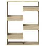 vidaXL Bibliotecă, stejar sonoma, 100x33x135 cm, lemn prelucrat vidaXL Bibliotecă, stejar sonoma, 100x33x135 cm, lemn prelucrat