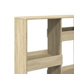 vidaXL Bibliotecă, stejar sonoma, 100x33x135 cm, lemn prelucrat vidaXL Bibliotecă, stejar sonoma, 100x33x135 cm, lemn prelucrat