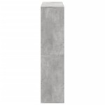 vidaXL Bibliotecă, gri beton, 100x33x135 cm, lemn prelucrat vidaXL Bibliotecă, gri beton, 100x33x135 cm, lemn prelucrat