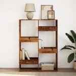 vidaXL Bibliotecă, lemn vechi, 100x33x135 cm, lemn prelucrat