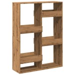 vidaXL Bibliotecă, stejar artizanal, 100x33x135 cm, lemn prelucrat vidaXL Bibliotecă, stejar artizanal, 100x33x135 cm, lemn prelucrat
