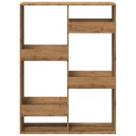 vidaXL Bibliotecă, stejar artizanal, 100x33x135 cm, lemn prelucrat vidaXL Bibliotecă, stejar artizanal, 100x33x135 cm, lemn prelucrat