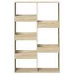 vidaXL Bibliotecă, stejar sonoma, 100x33x155,5 cm, lemn prelucrat vidaXL Bibliotecă, stejar sonoma, 100x33x155,5 cm, lemn prelucrat