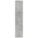 vidaXL Bibliotecă, gri beton, 100x33x155,5 cm, lemn prelucrat vidaXL Bibliotecă, gri beton, 100x33x155,5 cm, lemn prelucrat