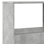 vidaXL Bibliotecă, gri beton, 100x33x155,5 cm, lemn prelucrat vidaXL Bibliotecă, gri beton, 100x33x155,5 cm, lemn prelucrat