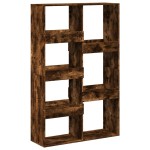 vidaXL Bibliotecă, stejar fumuriu, 100x33x155,5 cm, lemn prelucrat vidaXL Bibliotecă, stejar fumuriu, 100x33x155,5 cm, lemn prelucrat