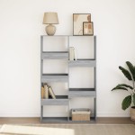 vidaXL Bibliotecă, gri sonoma, 100x33x155,5 cm, lemn prelucrat vidaXL Bibliotecă, gri sonoma, 100x33x155,5 cm, lemn prelucrat