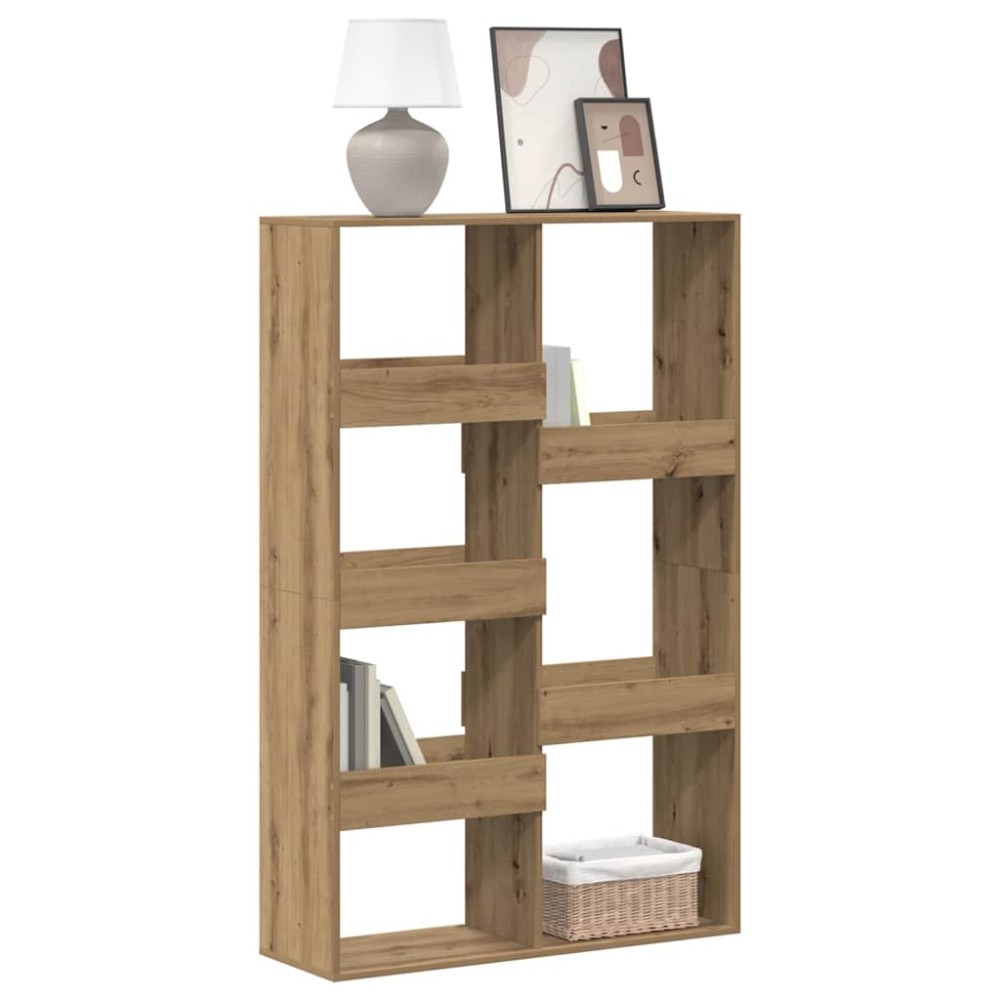vidaXL Bibliotecă, stejar artizanal, 100x33x155,5 cm, lemn prelucrat