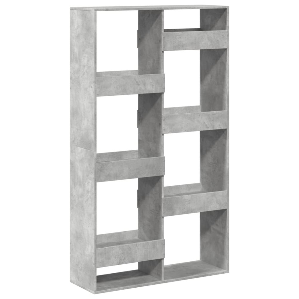 vidaXL Bibliotecă, gri beton, 100x33x175 cm, lemn prelucrat