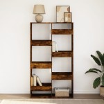 vidaXL Bibliotecă, stejar fumuriu, 100x33x175 cm, lemn prelucrat vidaXL Bibliotecă, stejar fumuriu, 100x33x175 cm, lemn prelucrat